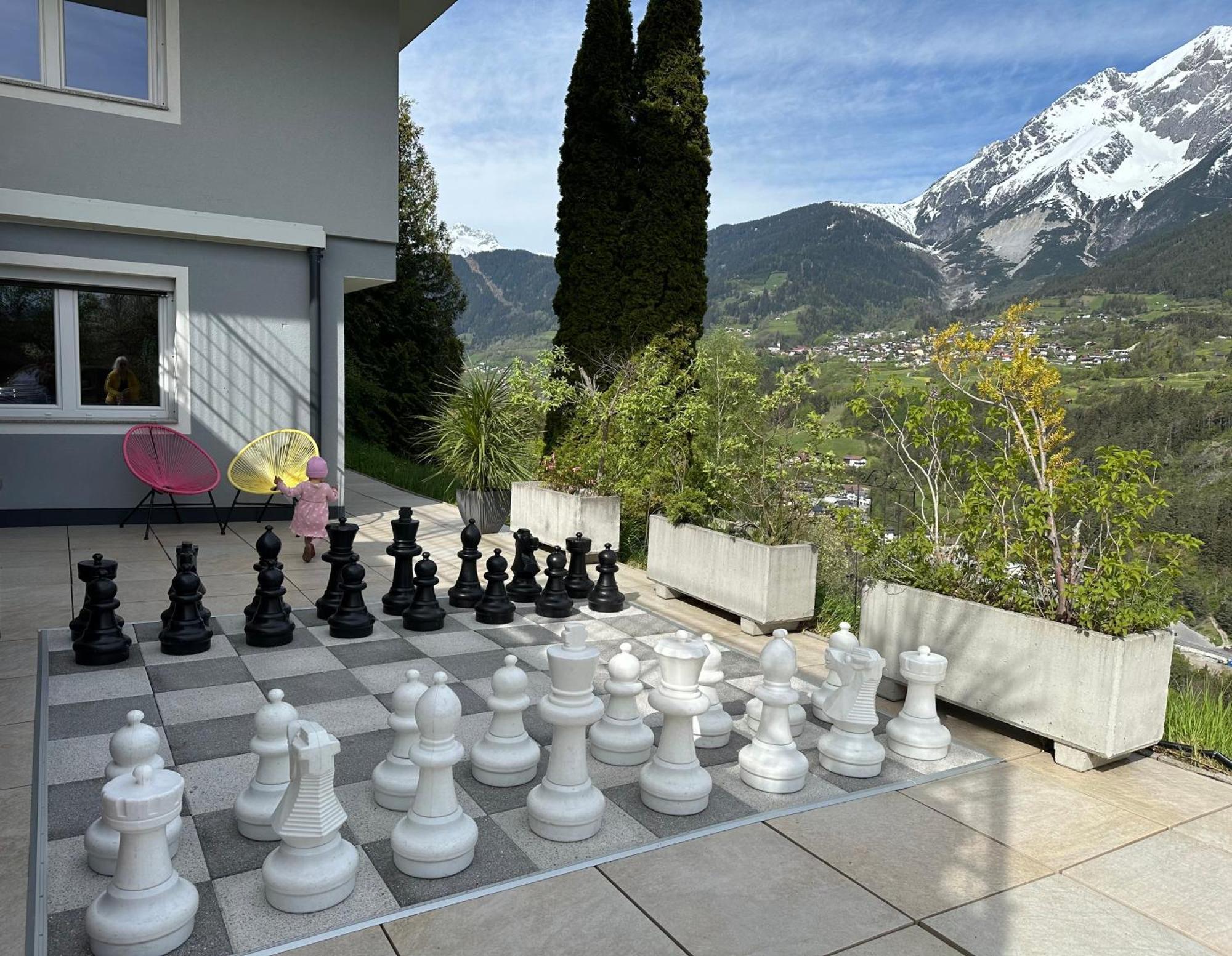 Ferienhaus Freizeit Villa Landeck Bagian luar foto